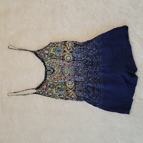 NWT Victoria Secret romper with adjustable straps, pockets & elastic waist - Picture 2 of 6